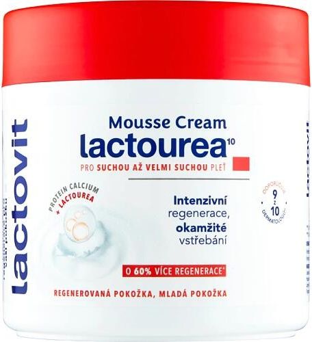 Lactovit Lactourea regeneran pnov krm pro suchou a velmi suchou pokoku 400 ml